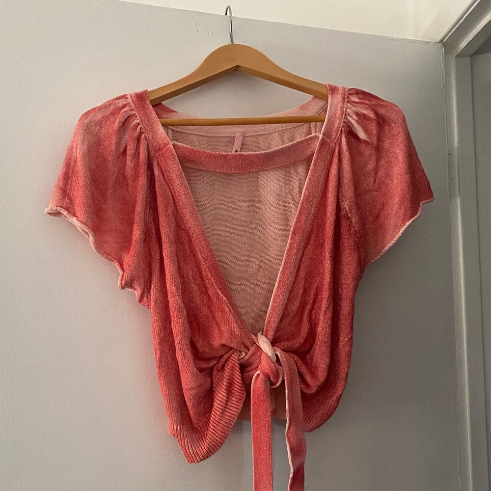 Pier Antonio Gaspari Y2K Cropped Shrug Sweater